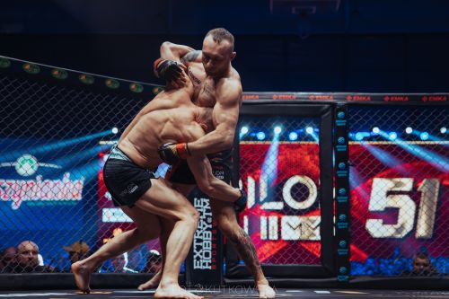 MMA Team Giżycko – Fight Club podczas walki zawodowej Babilon MMA 51  | 2025